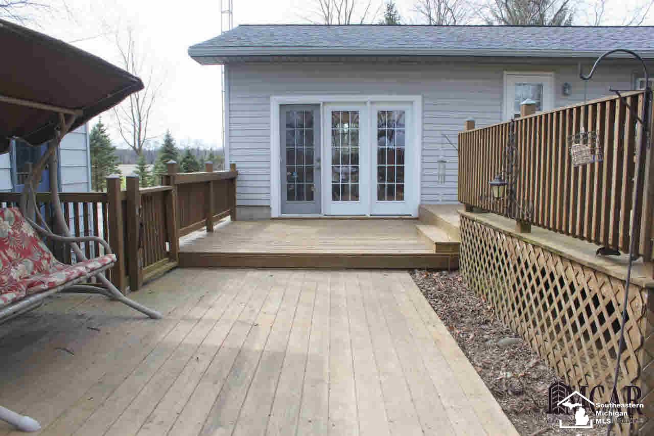 4885 Secor Road Ida, MI 48140 - Photo 23 of 34 Deck Off Family Room