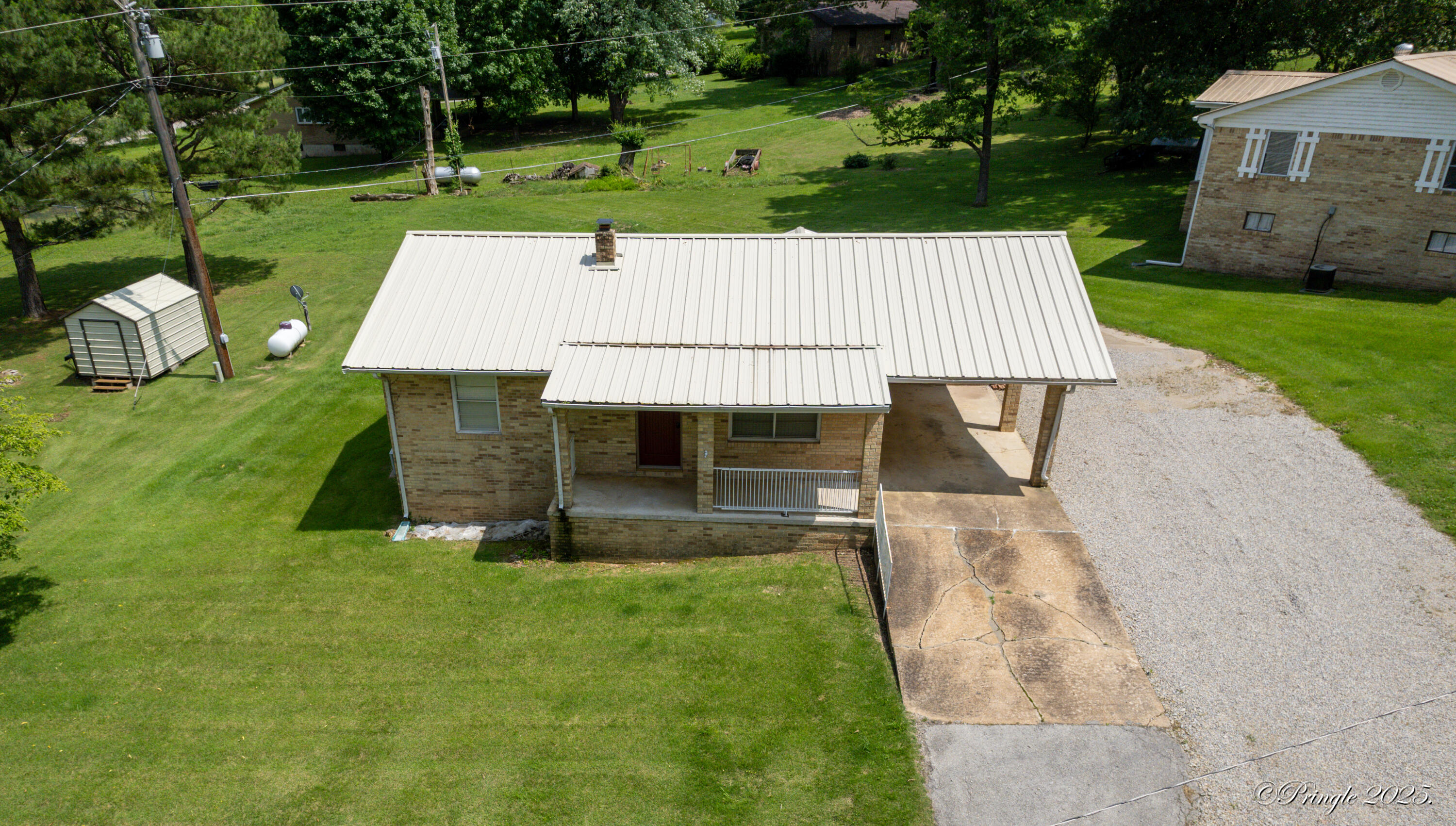 46 Hillcrest Road Mammoth Spring, AR 72554 - Photo 3 of 18 Aerial-1