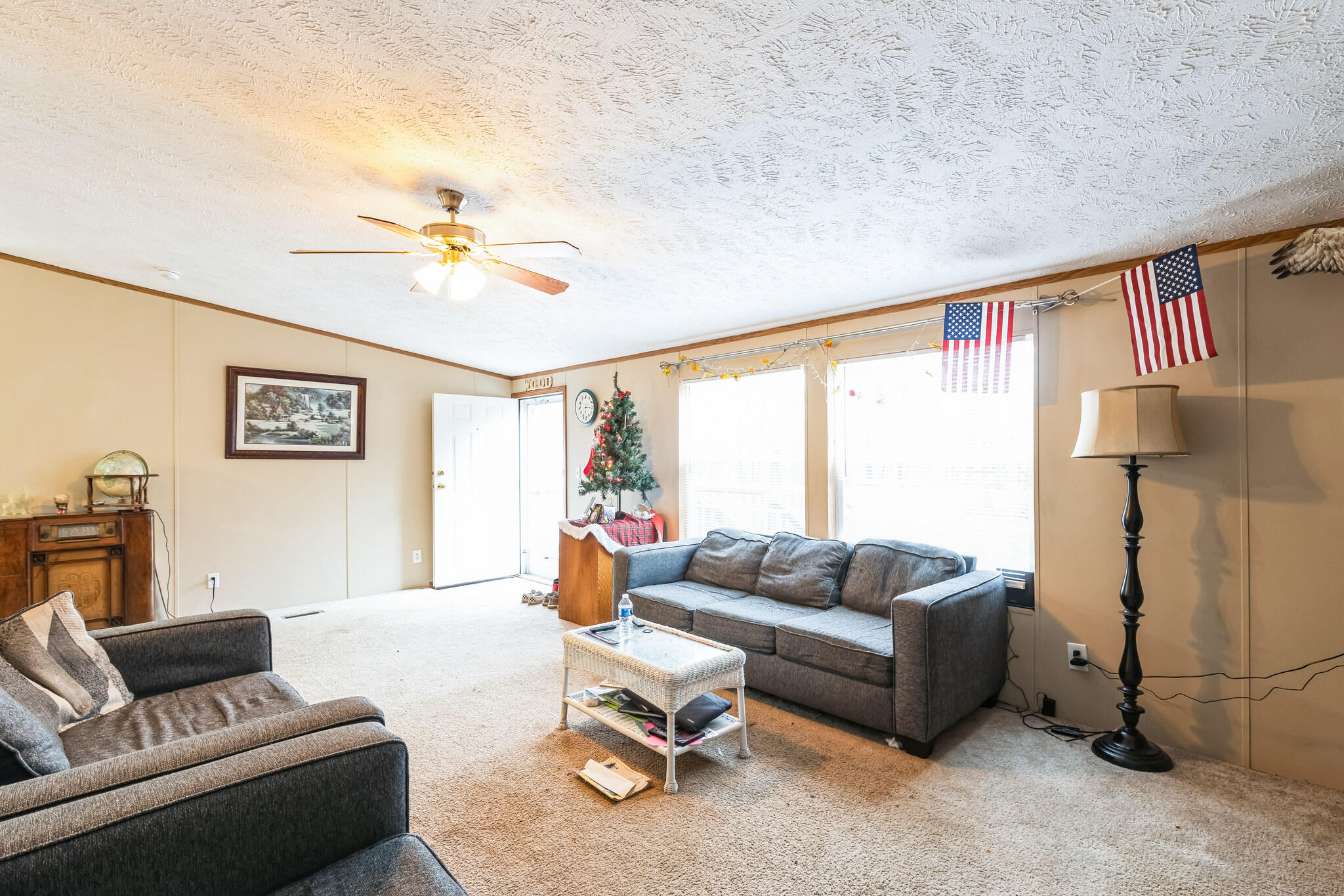 199 Snowden Lane Penhook, VA 24137 - Photo 3 of 15 a living room with furniture and a large window