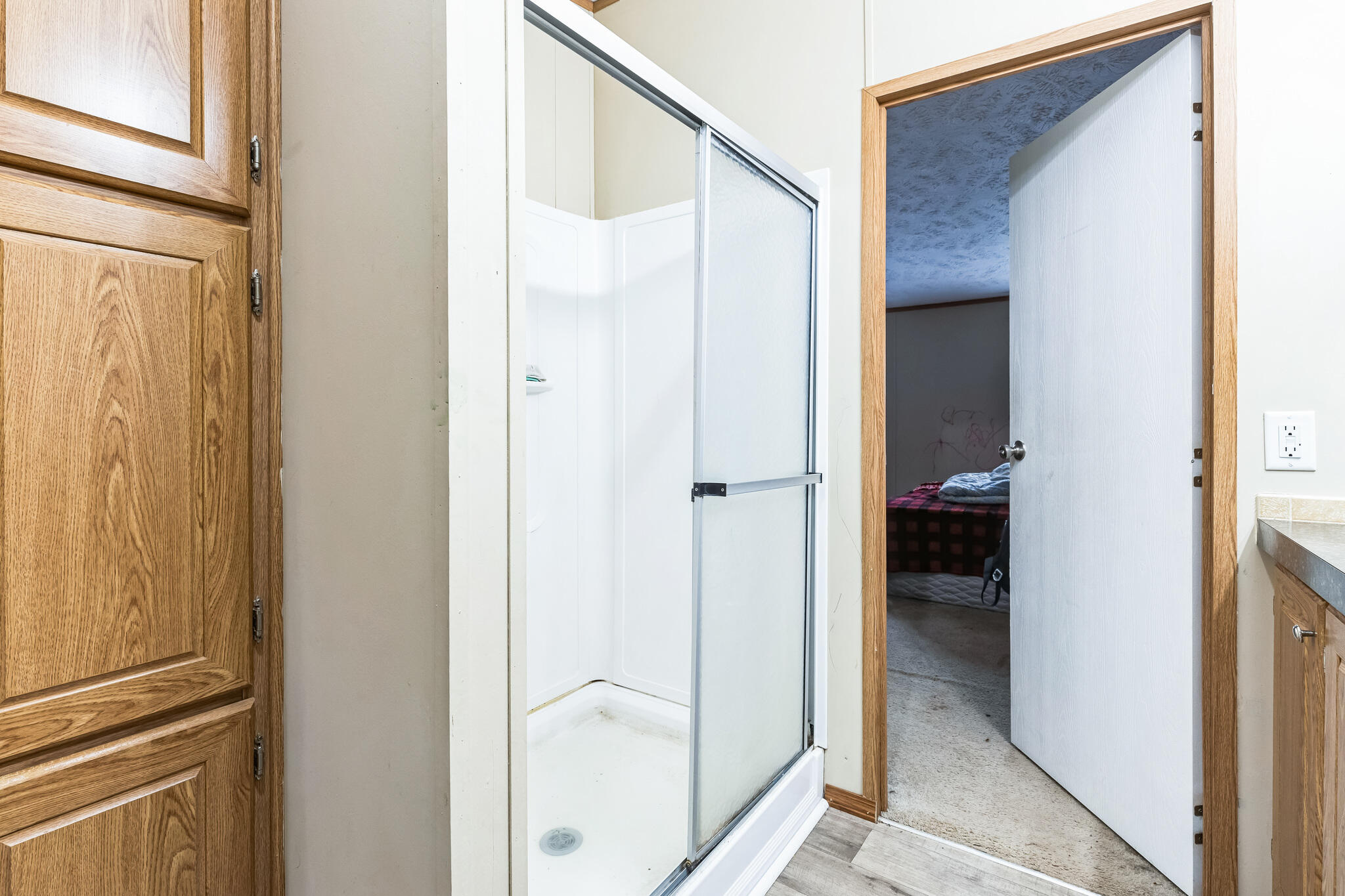 199 Snowden Lane Penhook, VA 24137 - Photo 8 of 15 a view of a bathroom from a hallway