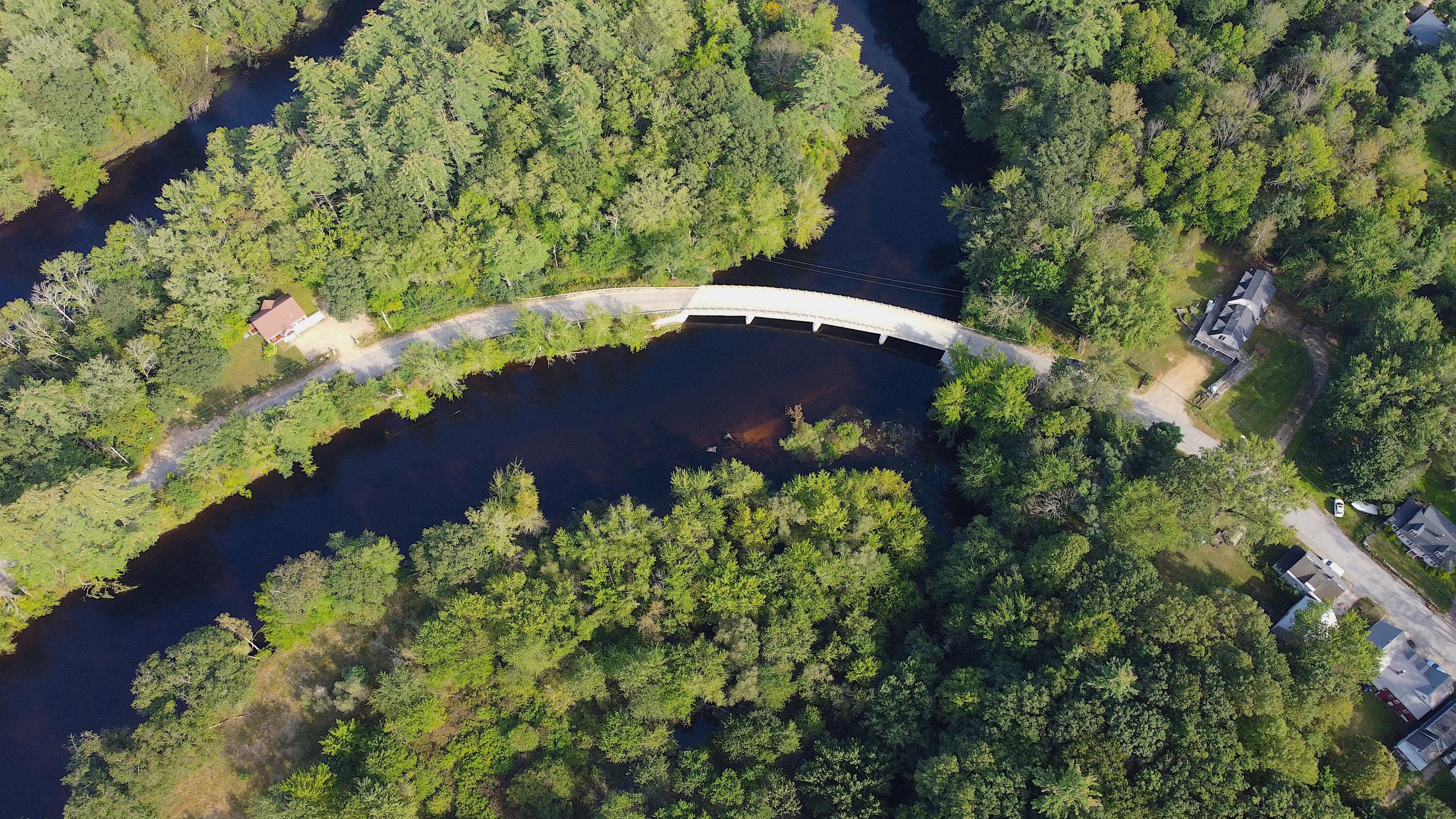25 Bridge Street Cornish, ME 04020 - Photo 38 of 39 Bridge Aerial Shot3