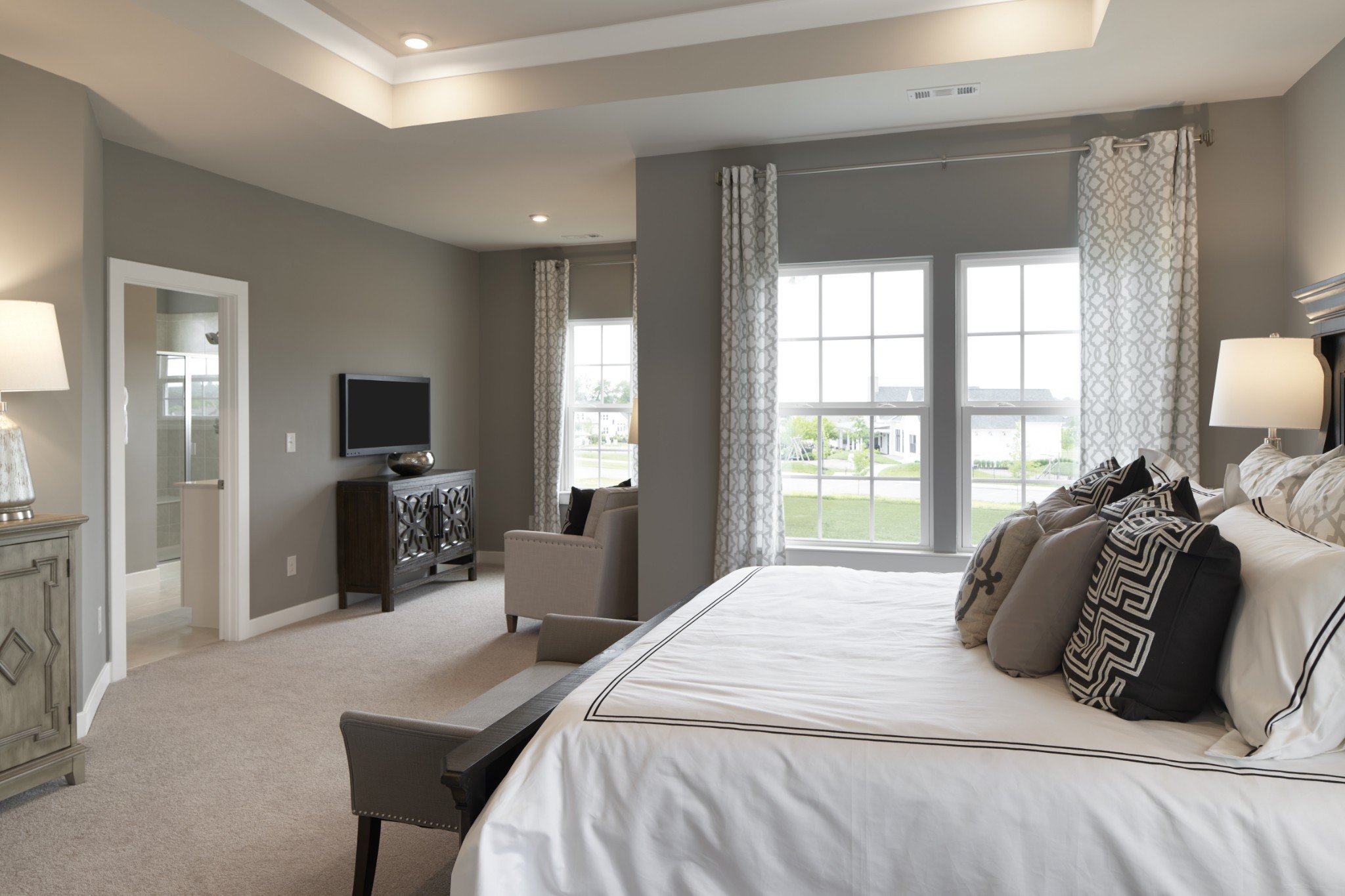 4026 Oglethorpe Drive Franklin, TN 37064 - Photo 13 of 15 a bedroom with a bed and wooden floor