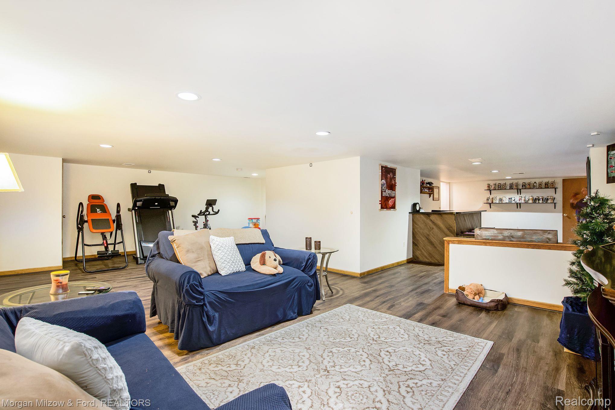 15475 Heather Ridge Trail Clinton Township, MI 48038 - Photo 19 of 24 Finished lower level living space