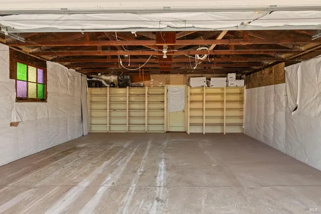 a view of city and mountain