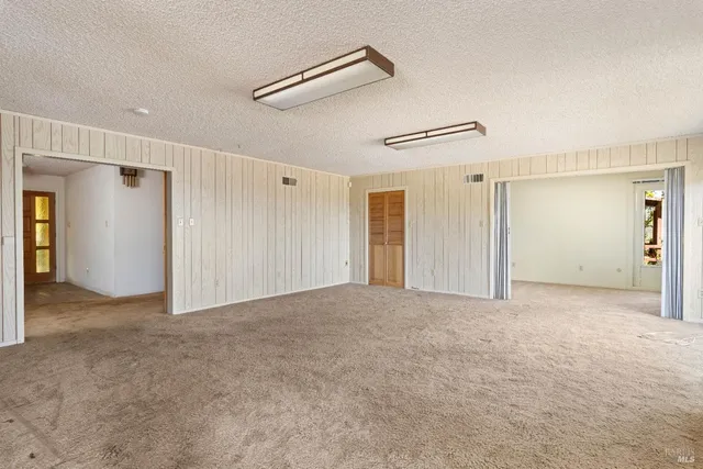 a view of empty room