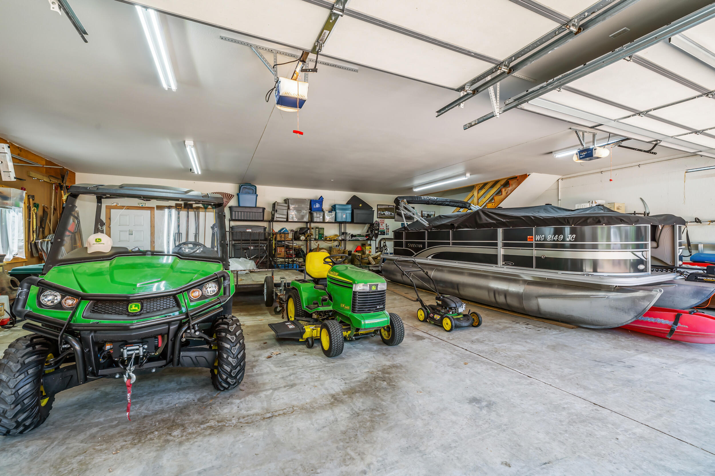 N7951 Lakeside Park Road Rhine, WI 53020 - Photo 62 of 74 Inside detached garage