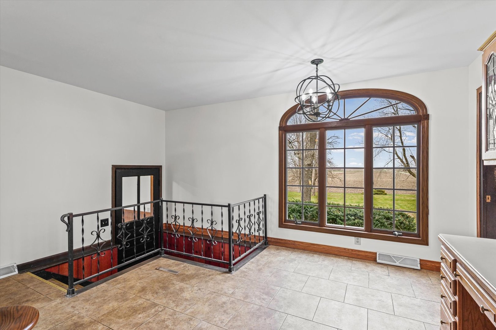 7961 North 3000 E Road Forrest, IL 61741 - Photo 24 of 66 a view of front door with a ceiling fan