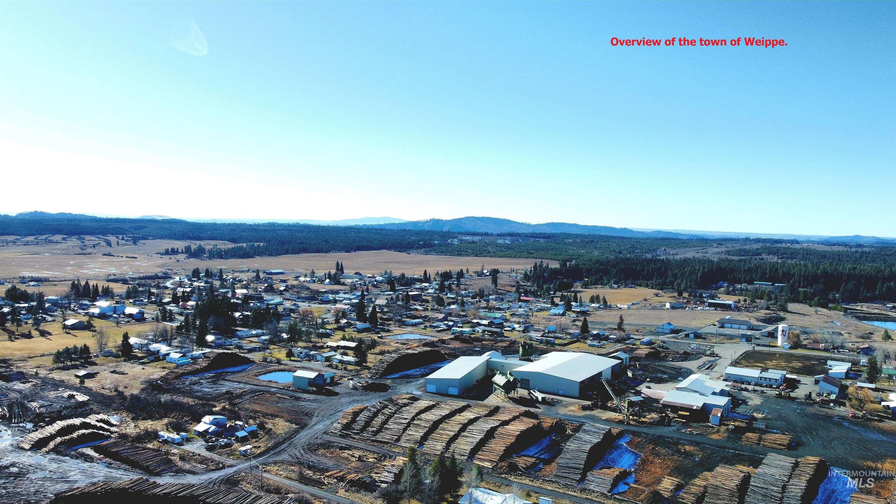 92 Rouleau Loop Weippe, ID 83553 - Photo 12 of 13 Aerial view of mountains