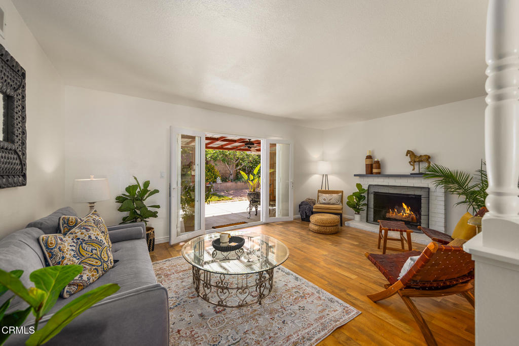 40 Almond Avenue Oak View, CA 93022 - Photo 4 of 30 a living room with furniture and a fireplace