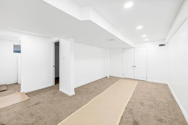 a view of empty room