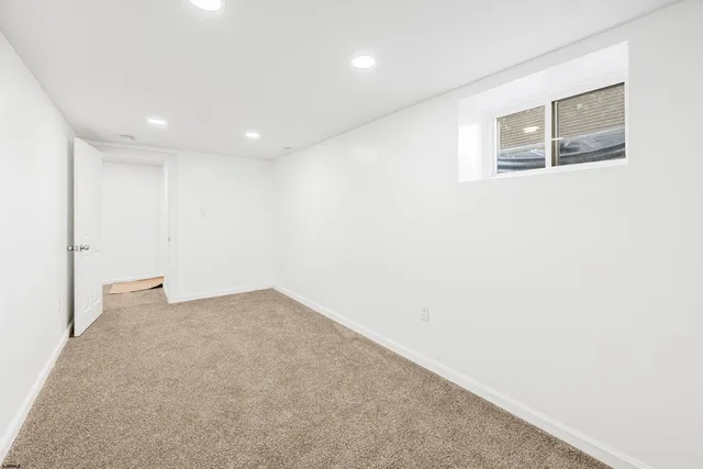 a small space with a window