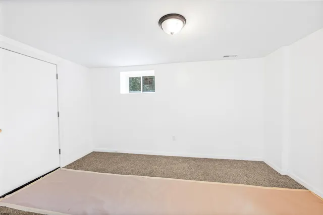 a view of empty room