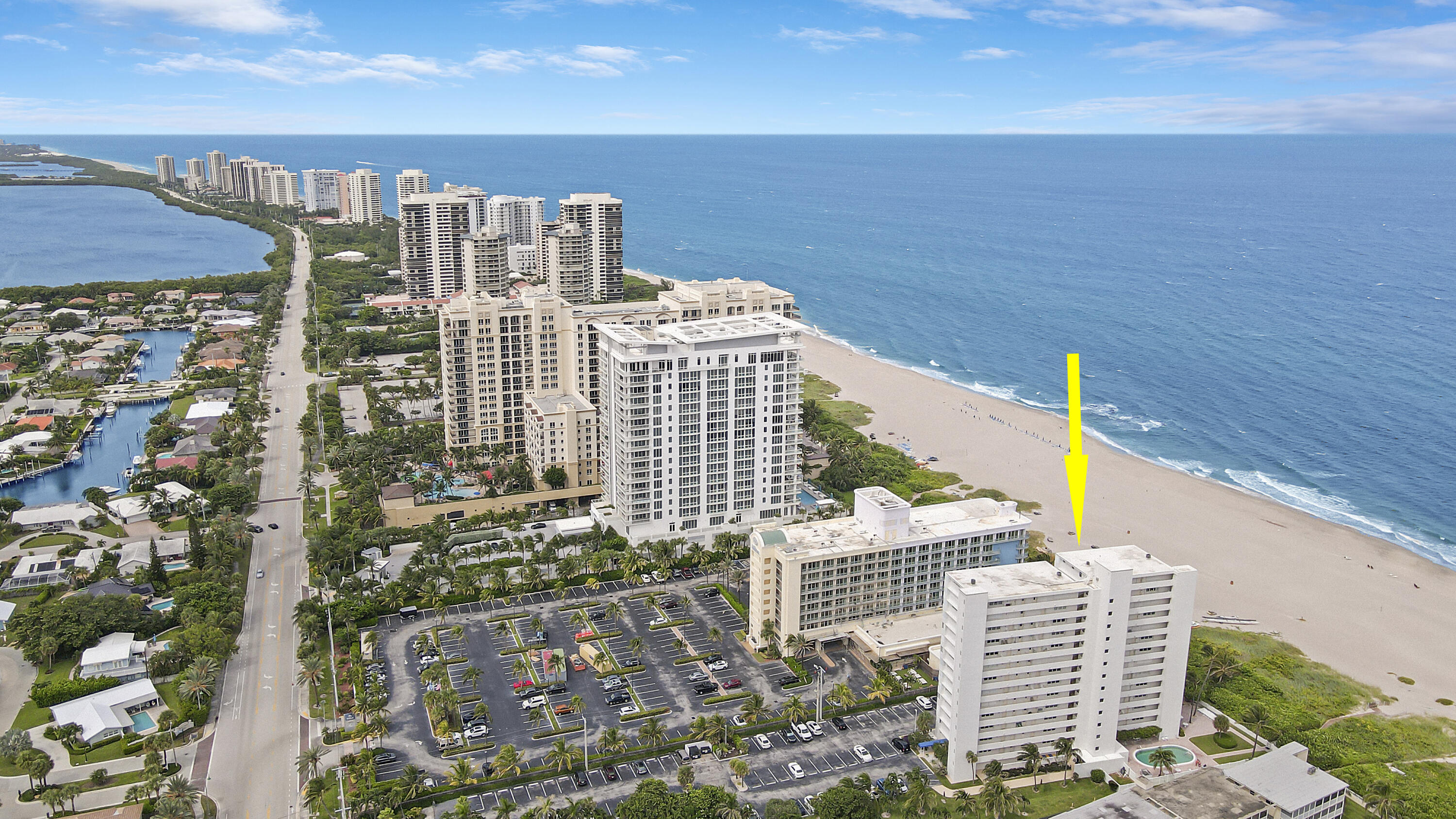 3640 North Ocean Drive, Unit 427 Singer Island, FL 33404 - Photo 36 of 43 a view of city with ocean