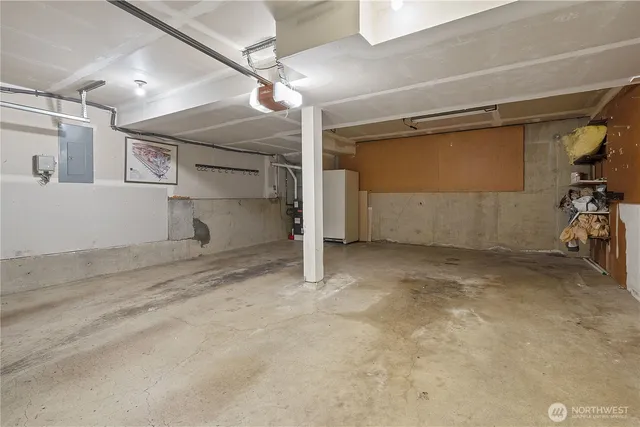 a view of a bench with chairs in patio