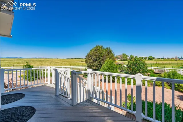 a view of ocean from a balcony