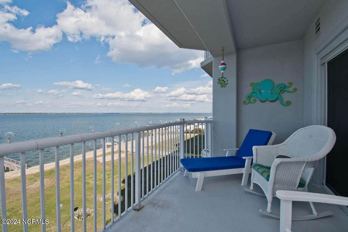 1550 Salter Path Road, Unit 301 Indian Beach, NC 28512 - Photo 28 of 63 Waterfront Deck and Views (3)