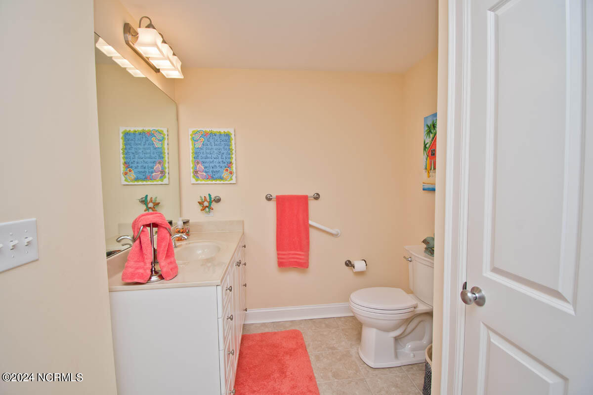 1550 Salter Path Road, Unit 301 Indian Beach, NC 28512 - Photo 31 of 63 2nd Bedroom Full Bath