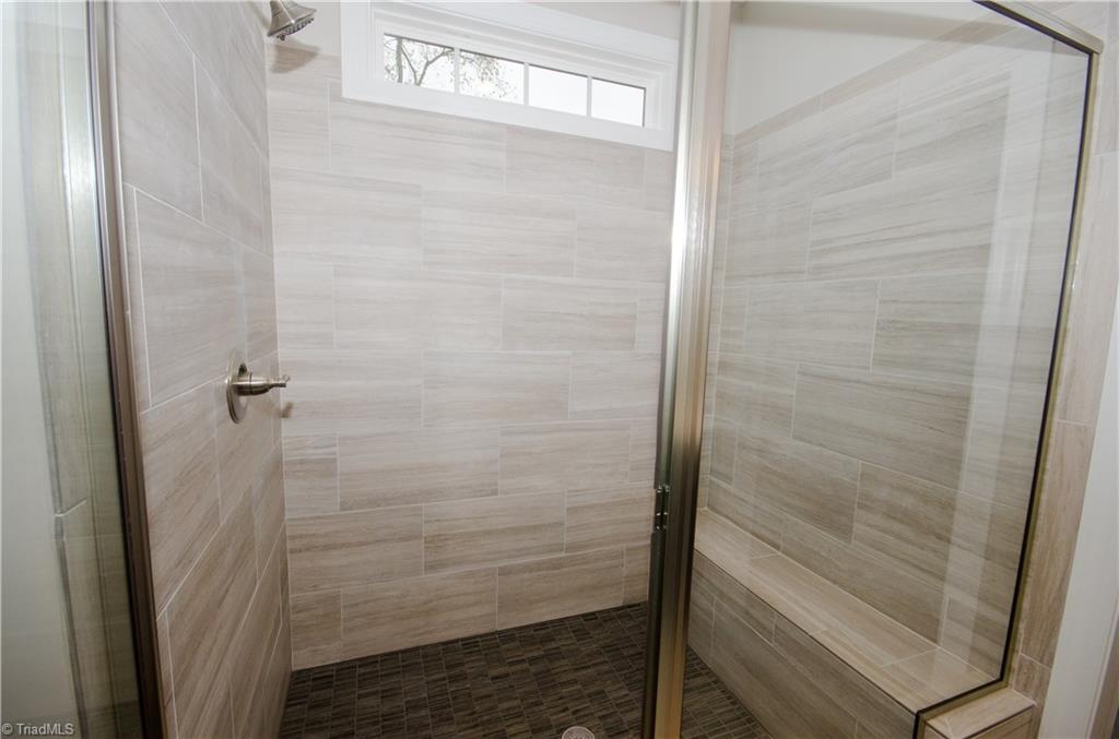 3589 Transou Road Pfafftown, NC 27040 - Photo 10 of 29 Large Master Bathroom Shower with Bench.