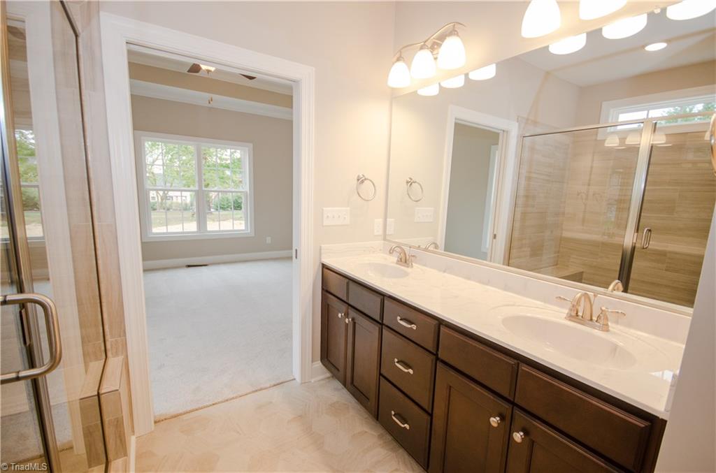3589 Transou Road Pfafftown, NC 27040 - Photo 11 of 29 Masterbath with Dual Vanity Sinks