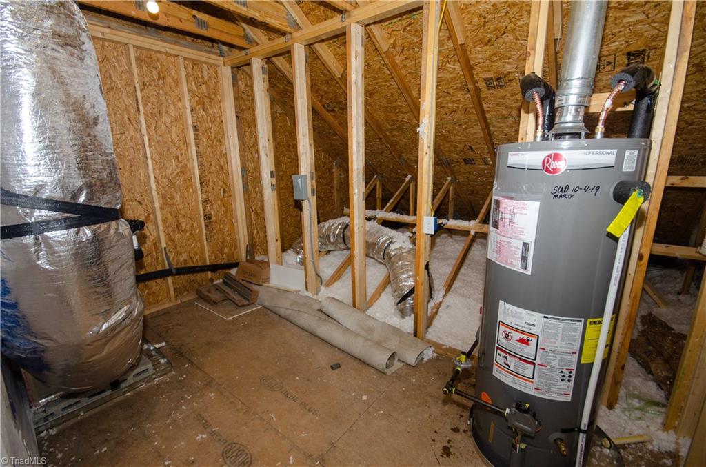 3589 Transou Road Pfafftown, NC 27040 - Photo 24 of 29 Walk in Attic