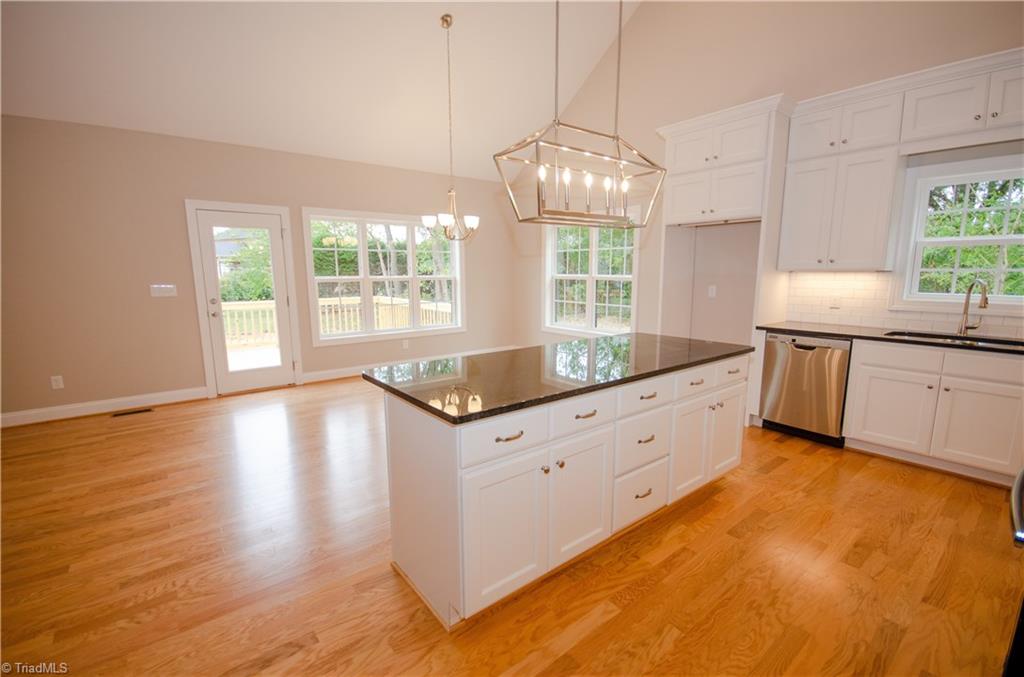 3589 Transou Road Pfafftown, NC 27040 - Photo 3 of 29 Spacious Kitchen Island with Granite Countertop