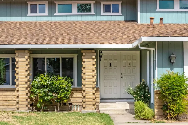 front view of a house