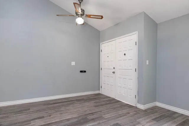 wooden floor in an empty room