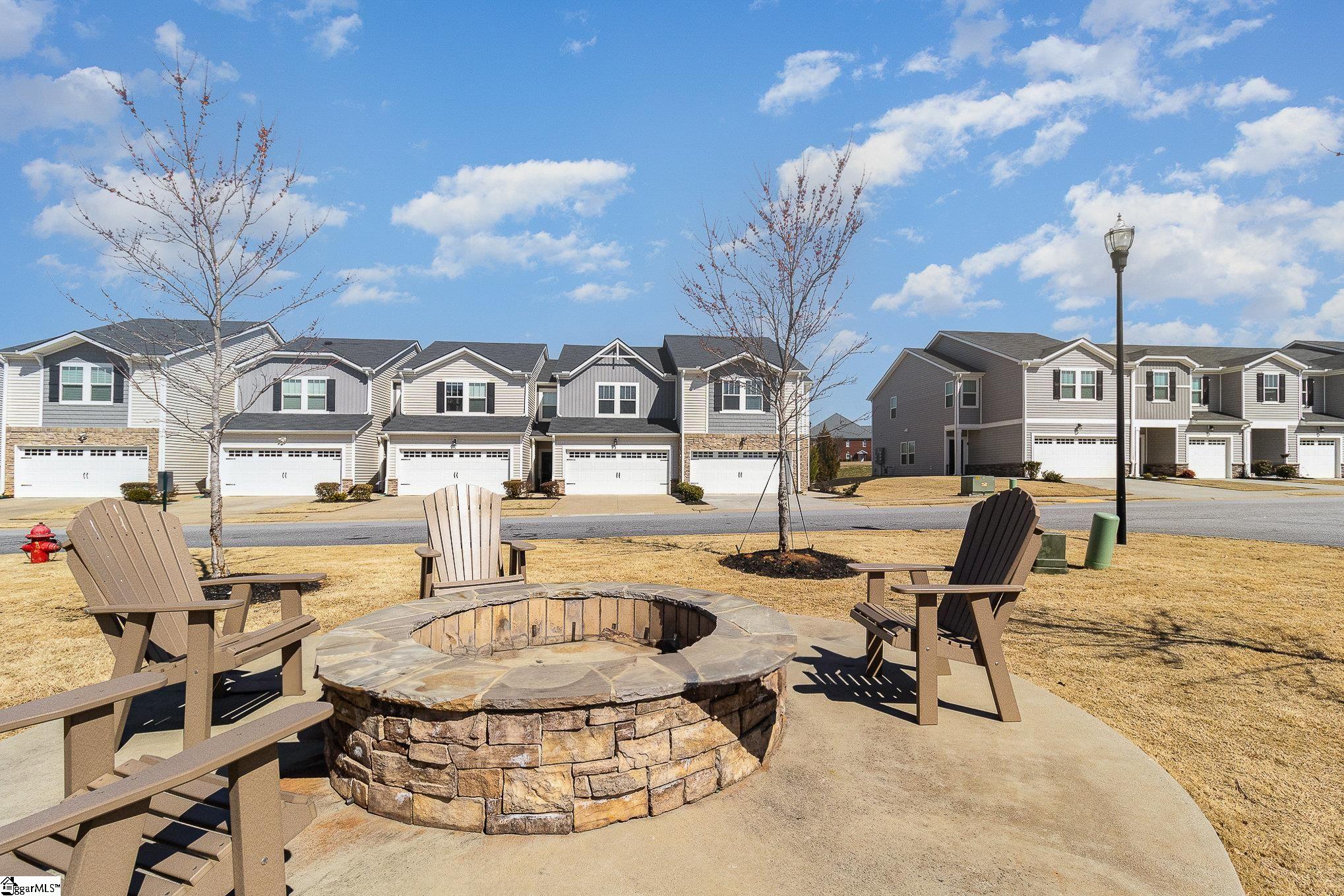 100 Outback Drive Greer, SC 29650 - Photo 25 of 25 Community fire-pit is right across the street for family fun in the evenings.