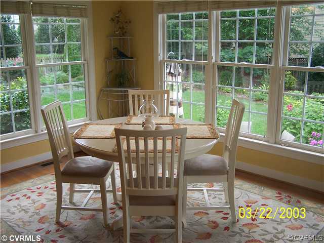 13338 Tipple Point Road Midlothian, VA 23114 - Photo 5 of 12 a view of a dining room with furniture window and outside view