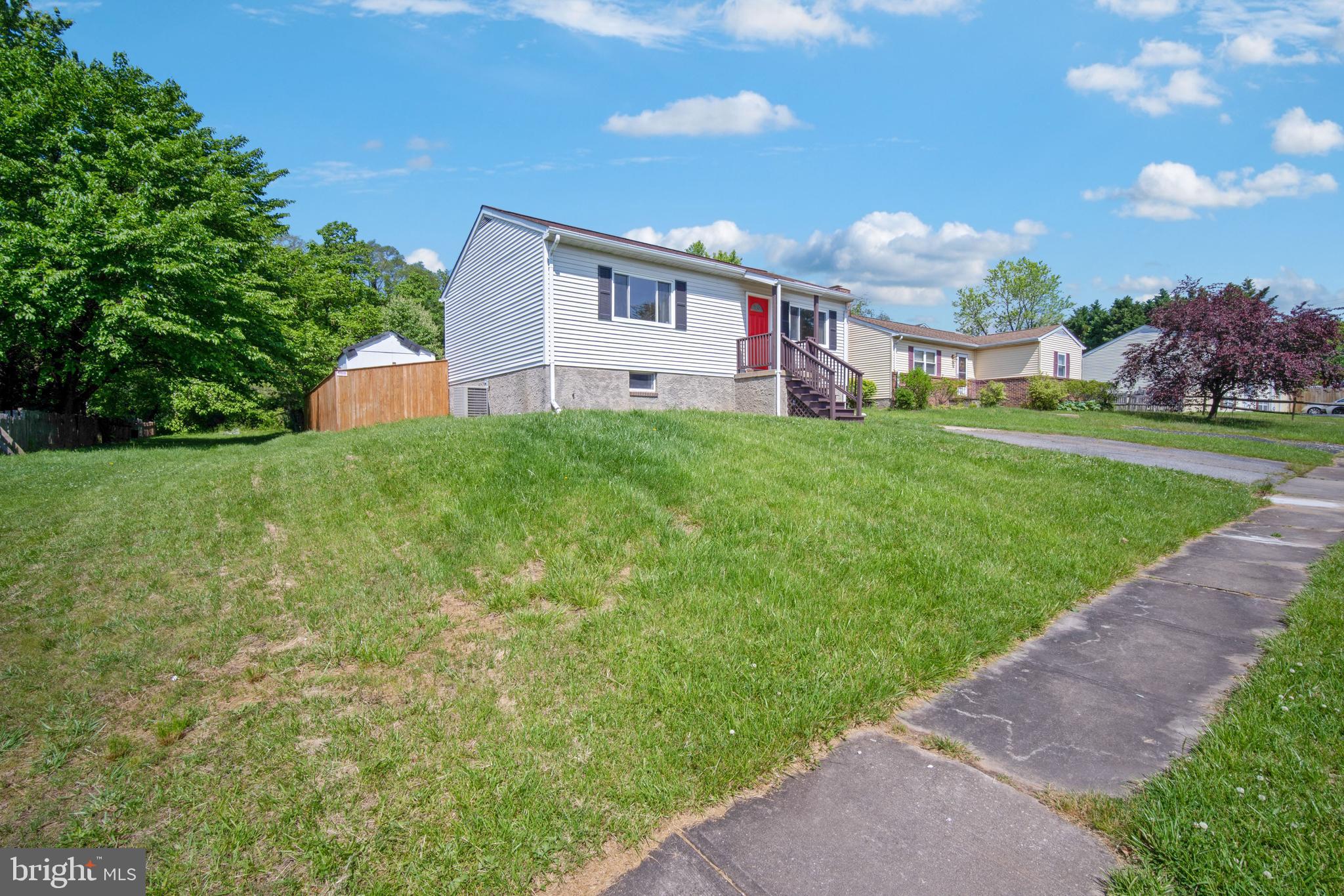 5750 Van Dyke Road Baltimore, MD 21206 - Photo 31 of 42 Large front yard with sidewalk