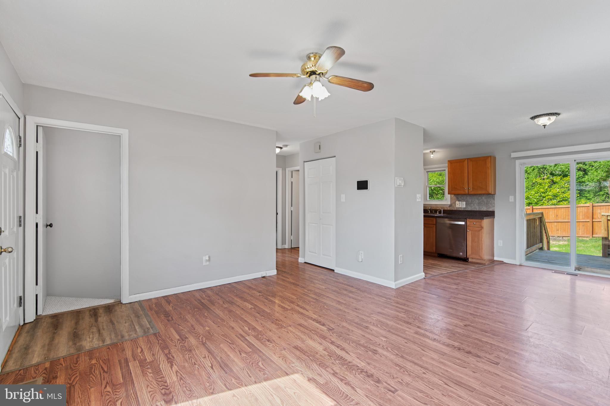 5750 Van Dyke Road Baltimore, MD 21206 - Photo 42 of 42 Open floor plan, sliding glass doors to rear deck