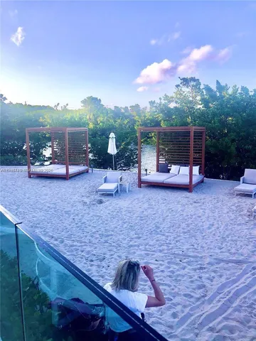 a view of a outdoor space with seating area