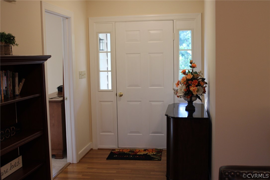 725 Rivers Bend Lane Bumpass, VA 23024 - Photo 19 of 50 Sunny foyer, lovely hardwood floors, lots light