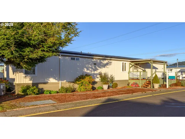 a view of a street with houses