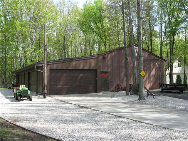 Huge, steel out building