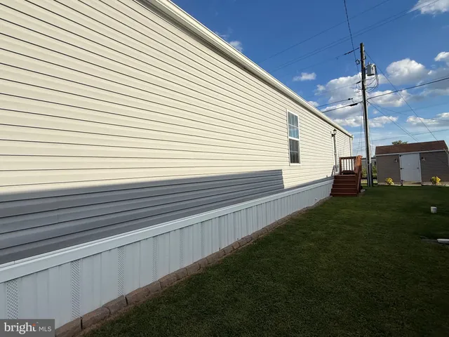 a view of a terrace with a garden