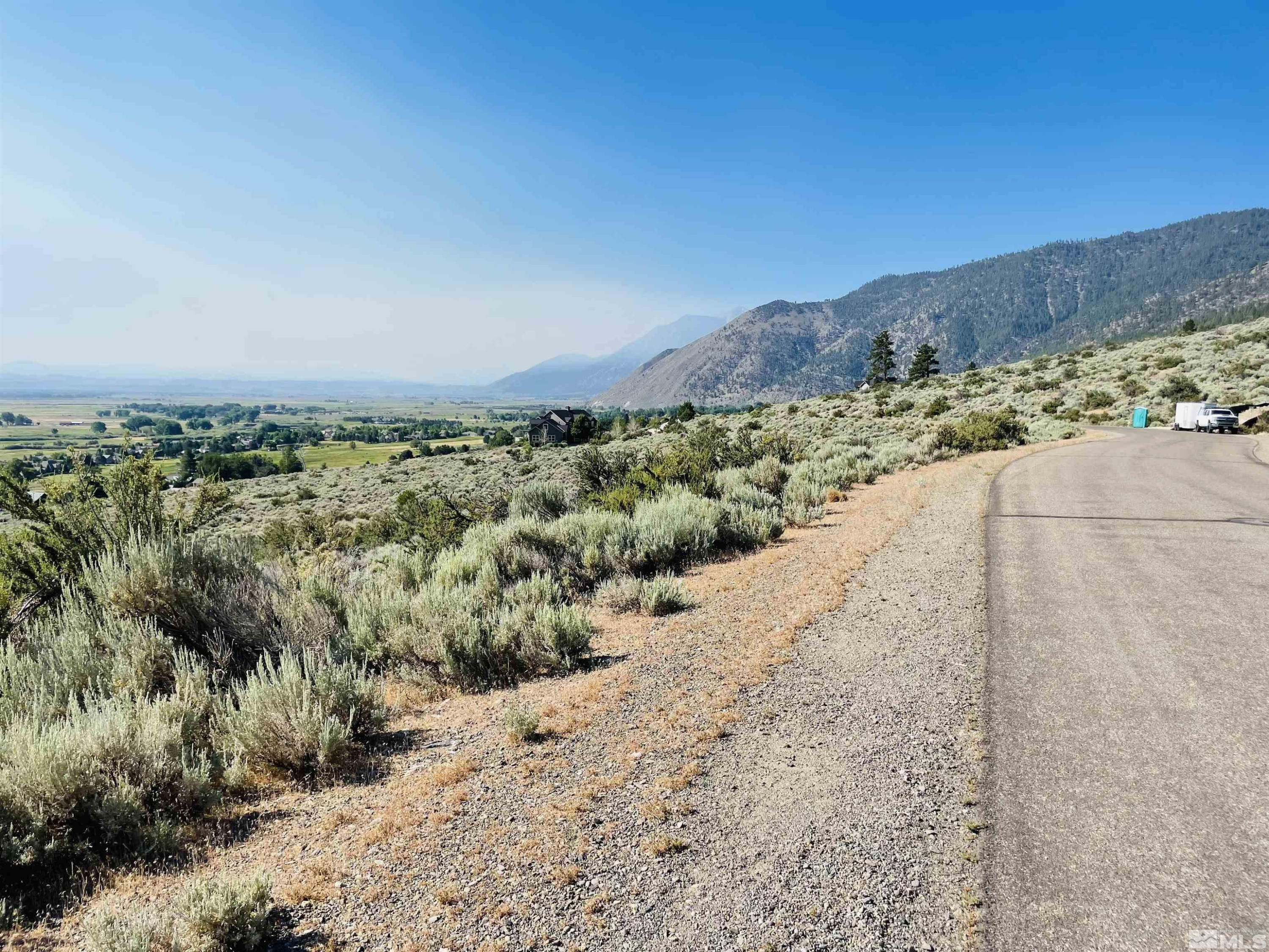 2533 Eagle Ridge Road, Unit 40 Genoa, NV 89411 - Photo 14 of 39 a view of a dry yard with mountains in the background