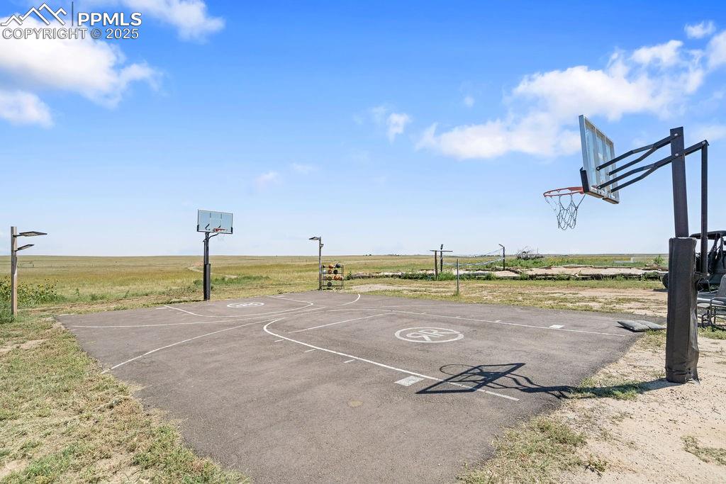 8450 Edison Road Yoder, CO 80864 - Photo 48 of 50 View of sport court featuring community basketball court