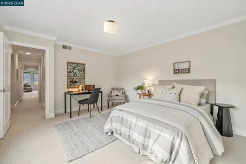 a bed room with bed and a window