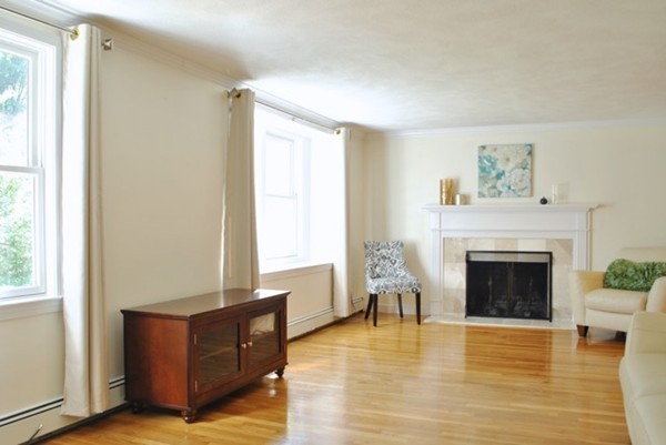 54 Judy Farm Road Carlisle, MA 01741 - Photo 3 of 17 a living room with furniture and a fireplace