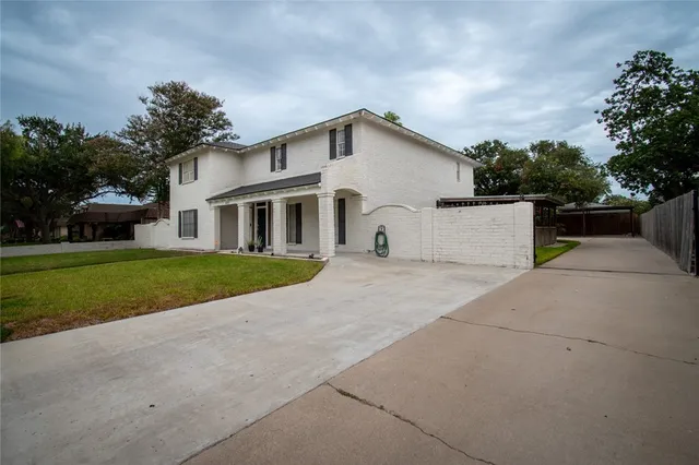 a view of outdoor space yard and house