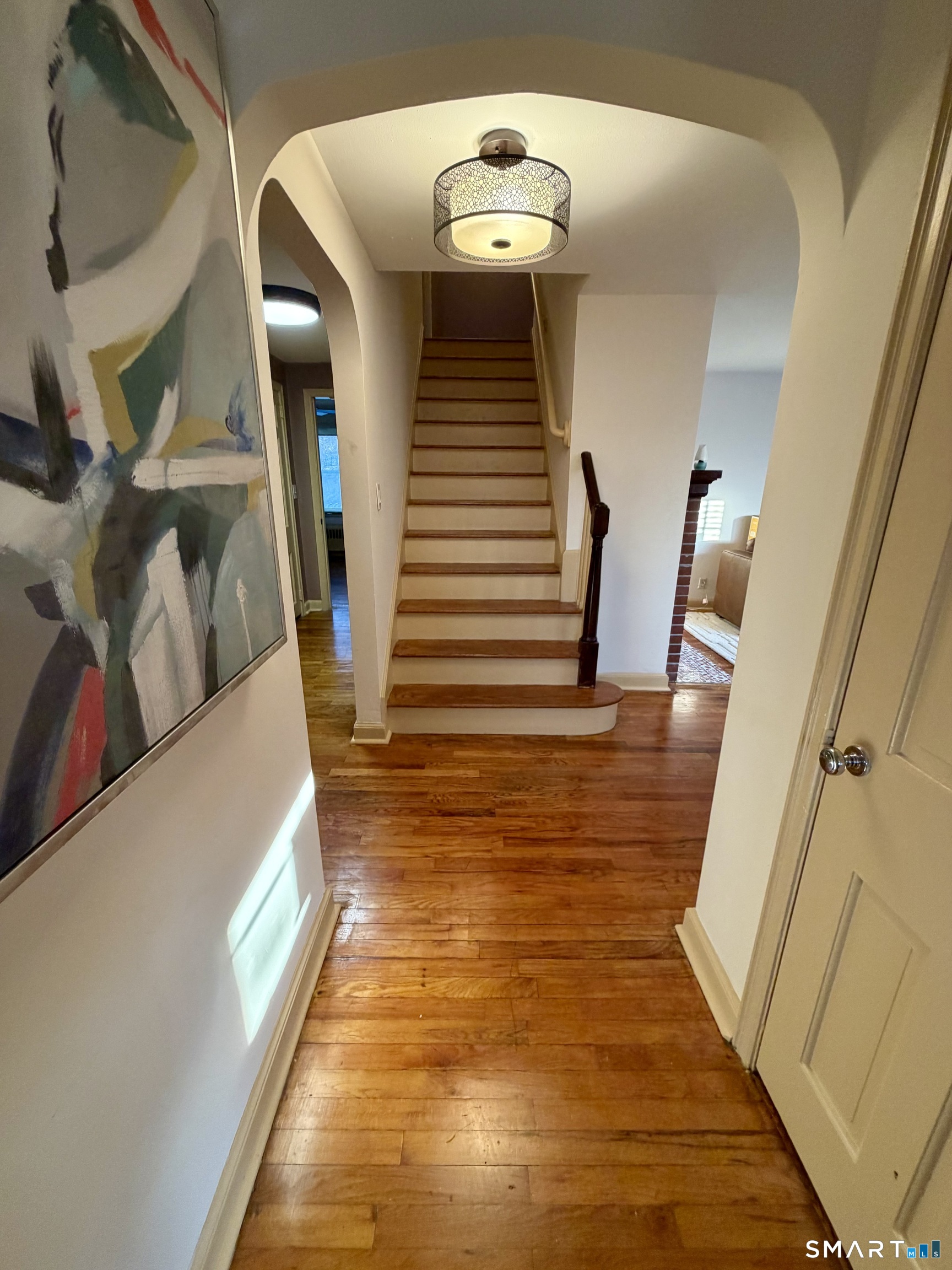 40 Nepaug Street Hartford, CT 06106 - Photo 5 of 19 a view of entryway and hall with wooden floor