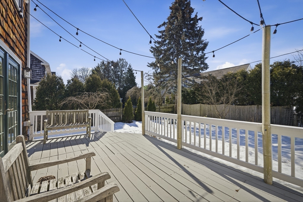 16 Pickwick Road Marblehead, MA 01945 - Photo 30 of 30 a view of balcony with wooden floor and fence
