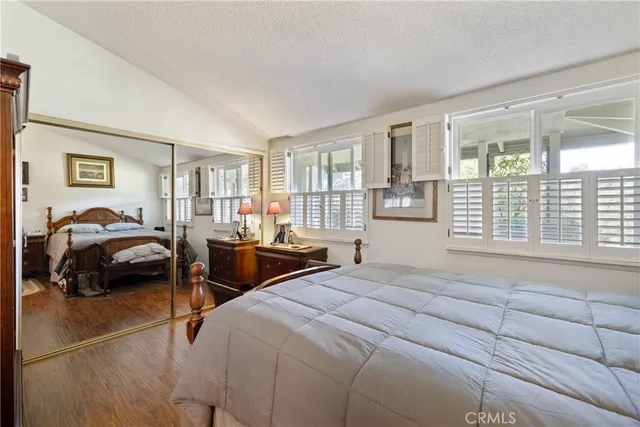 a view of a hallway with washer and dryer