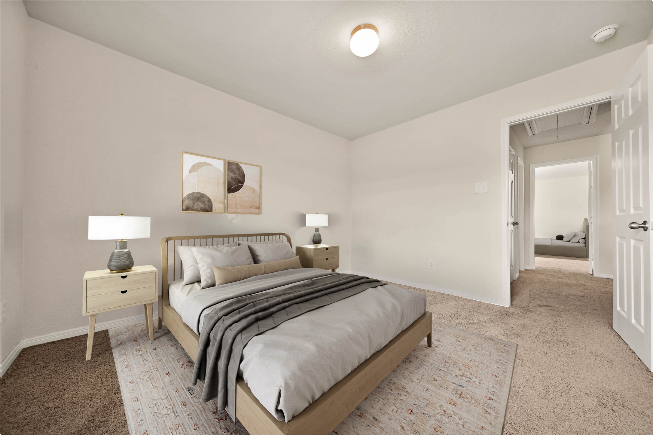 2672 Magnolia Fair Way Spring, TX 77386 - Photo 23 of 49 The secondary bedrooms are spacious and bright with generous closet space.