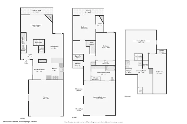 $394,000 | 131 Willow Creek Lane, Willow Springs, IL 60480