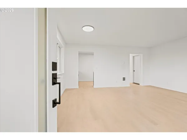 a view of empty room