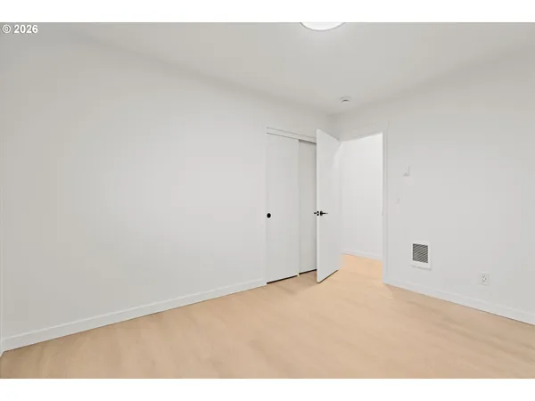 a view of empty room