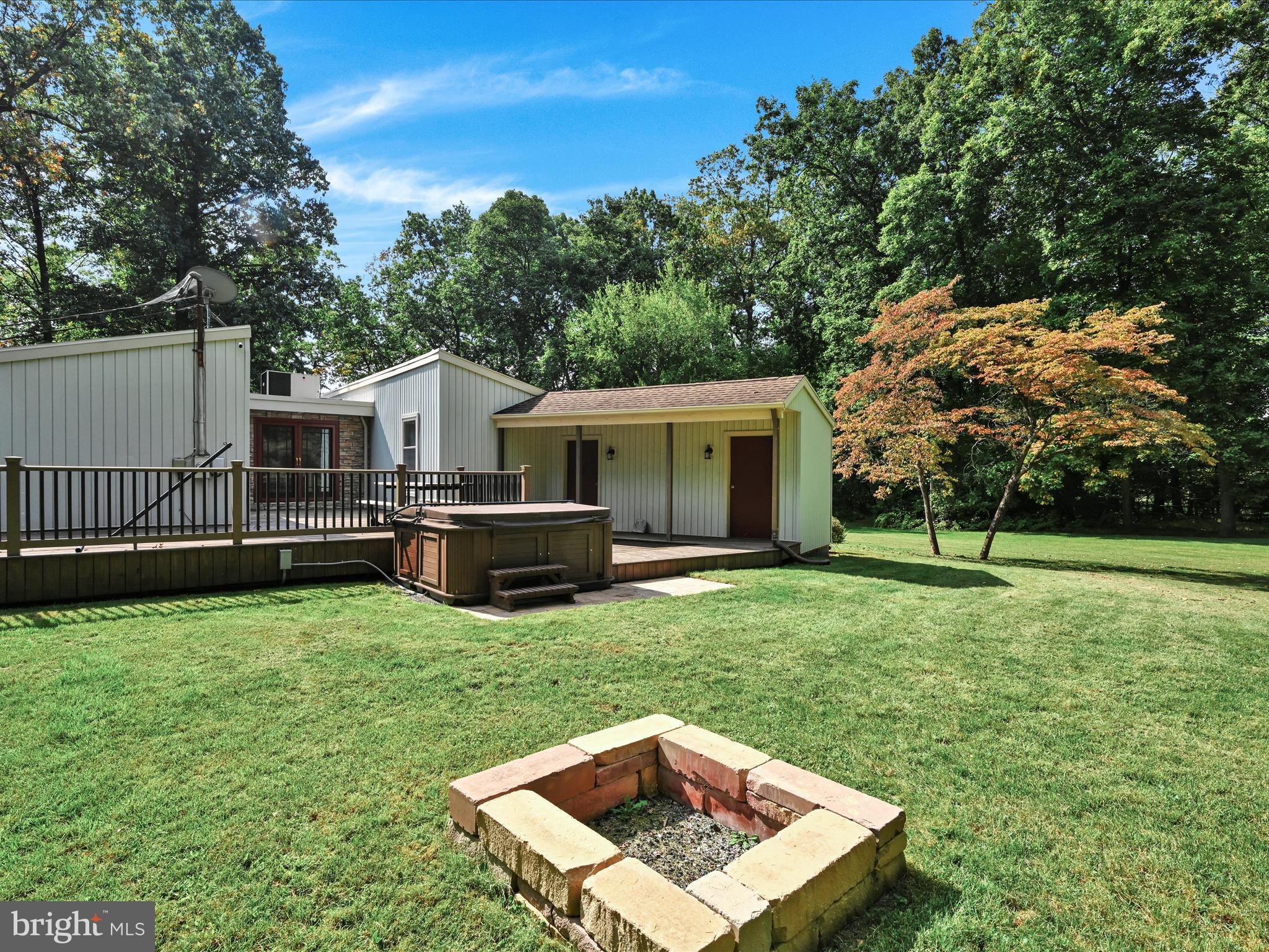 15 Clay Road Carlisle, PA 17015 - Photo 37 of 51 Rear with firepit