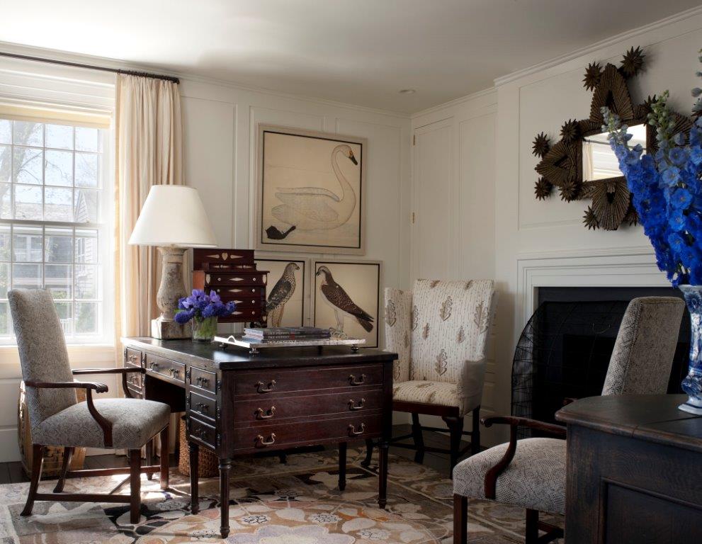 1 Twin Street Nantucket, MA 02554 - Photo 7 of 32 a living room with furniture and a fireplace